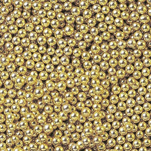 Load image into Gallery viewer, Dazzling Gold 4mm Dragees - 100g - Cake Bling by Stef Chef