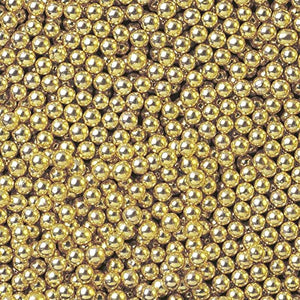 Dazzling Gold 4mm Dragees - 100g - Cake Bling by Stef Chef