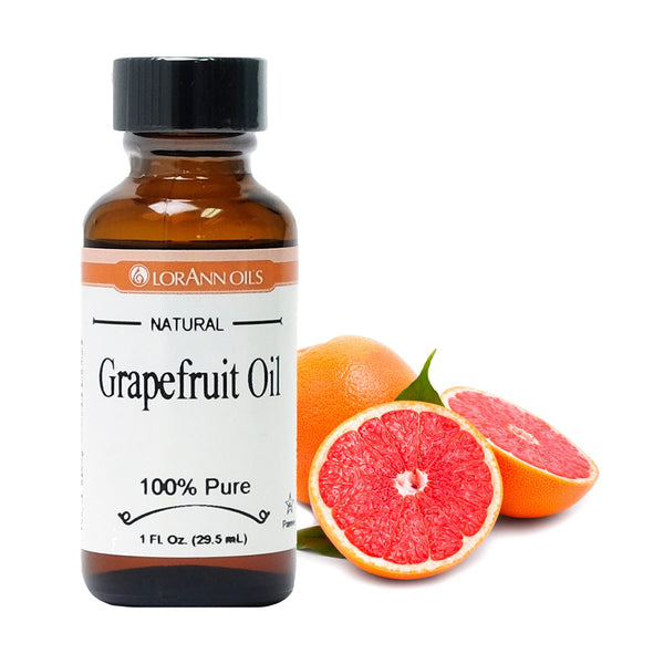Grapefruit Oil Natural LorAnn Super Strength Flavor & Food Grade Oil - You Pick Size