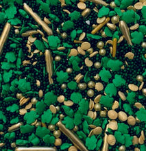 Load image into Gallery viewer, Shine Your Golden Shamrock Edible Confetti Sprinkle Mix