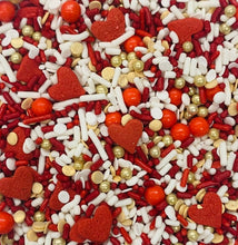 Load image into Gallery viewer, Be My Golden Valentines Day Edible Confetti Sprinkle Mix