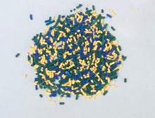 Load image into Gallery viewer, Mardi Gras Jimmy Jimmies Decorette Sprinkles