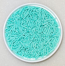 Load image into Gallery viewer, Teal Jimmy Bit Mini Decorette Sprinkles