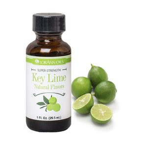 Key Lime Natural LorAnn Super Strength Flavor & Food Grade Oil - You Pick Size