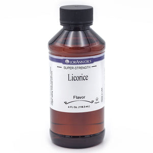 Licorice LorAnn Super Strength Flavor & Food Grade Oil - You Pick Size