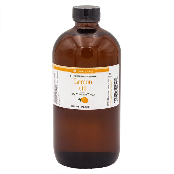 Lemon Oil Natural LorAnn Super Strength Flavor & Food Grade Oil - You Pick Size
