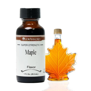 Maple LorAnn Super Strength Flavor & Food Grade Oil - You Pick Size