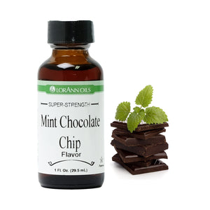 Mint Chocolate Chip LorAnn Super Strength Flavor & Food Grade Oil - You Pick Size