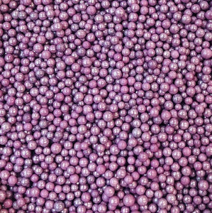 Shimmering Purple Pearlized Mini Nonpareils Sprinkles