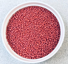 Load image into Gallery viewer, Shimmering Red Pearlized Mini Nonpareils Sprinkles