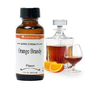 Orange Brandy LorAnn Super Strength Flavor & Food Grade Oil - You Pick Size