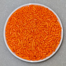 Load image into Gallery viewer, Orange Jimmy Jimmies Decorette Sprinkles