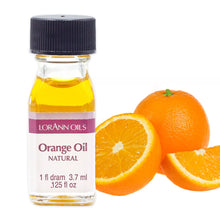 Load image into Gallery viewer, Orange Oil Natural LorAnn Super Strength Flavor &amp; Food Grade Oil - You Pick Size