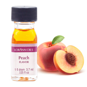 Peach LorAnn Super Strength Flavor & Food Grade Oil - You Pick Size