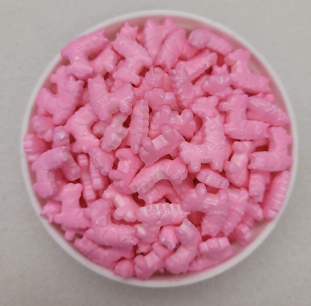 Pink Alpacas Edible Confetti Quins Sprinkle Mix