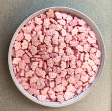 Load image into Gallery viewer, Pink Crowns Princess Thick Edible Confetti Quins Sprinkle Mix