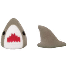 Load image into Gallery viewer, Shark Attack Assortment Edible Sugar Decorations Toppers