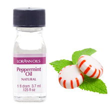 Load image into Gallery viewer, Peppermint Oil Natural LorAnn Super Strength Flavor &amp; Food Grade Oil - You Pick Size