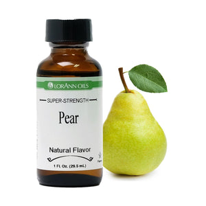 Pear Natural LorAnn Super Strength Flavor & Food Grade Oil - You Pick Size