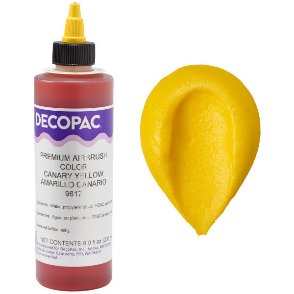 Canary Yellow Premium Edible Airbrush Color