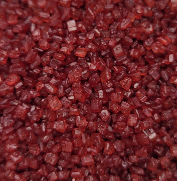 Red Sanding Sugar Edible Sprinkle Mix