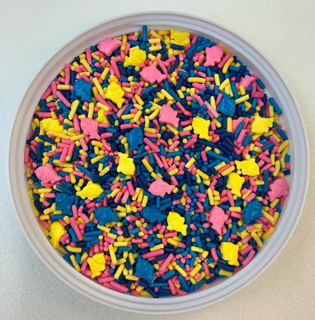 Shark So Bright Edible Confetti Sprinkle Mix
