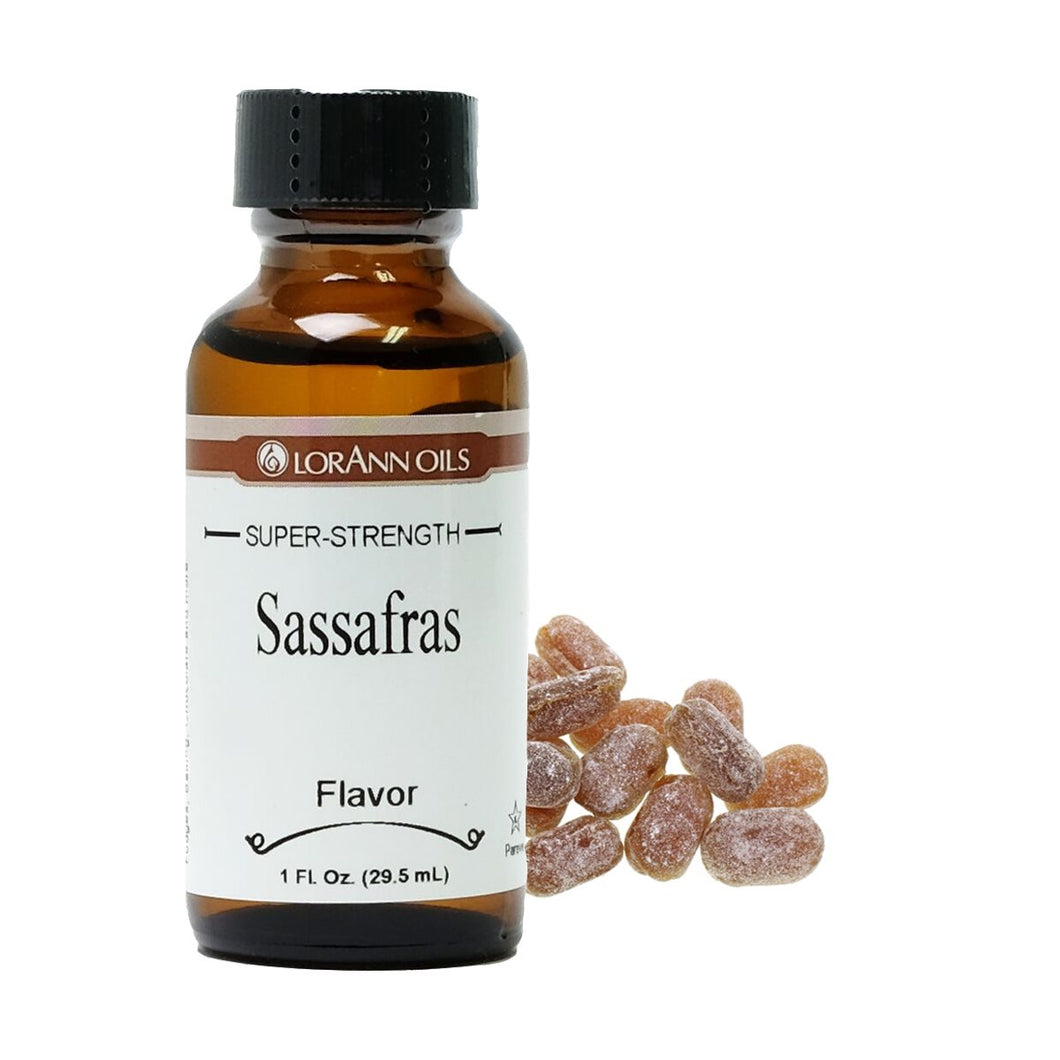 Sassafras LorAnn Super Strength Flavor & Food Grade Oil - You Pick Size