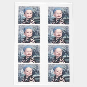 Your Custom Photo Personalized  Rectangle 2.5" x 3" Edible Cake Image Party Topper Decoration