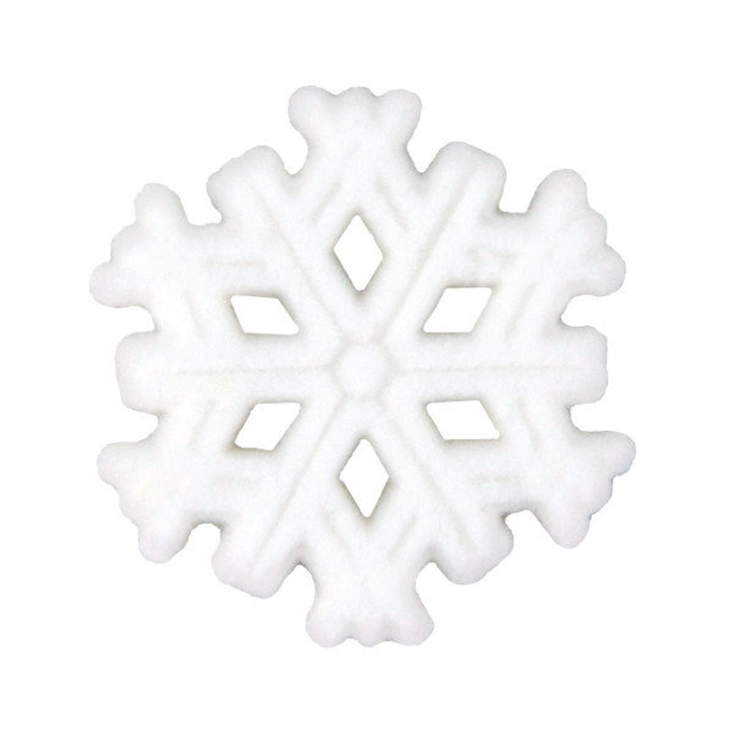 Snowflake Christmas Holiday Edible Sugar Decorations Toppers