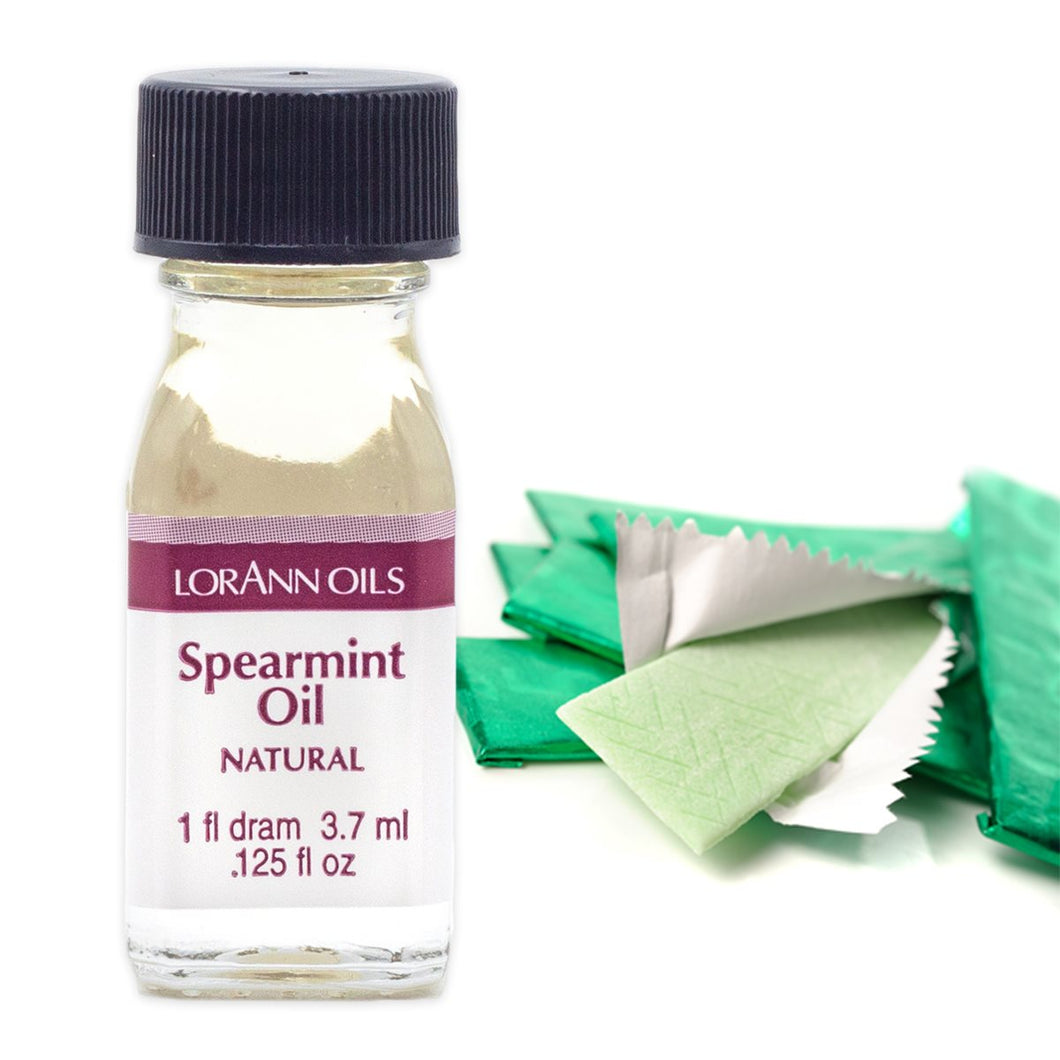 Spearmint Oil Natural LorAnn Super Strength Flavor & Food Grade Oil - You Pick Size