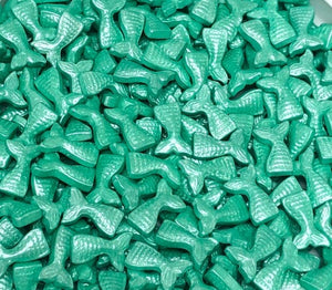 Teal Mermaid Tails Edible Confetti Quins Sprinkle Mix