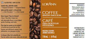 LorAnn Coffee, Bakery Emulsion 4 oz.