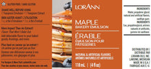 Load image into Gallery viewer, LorAnn Maple,  Bakery Emulsion 4 oz.