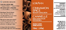 Load image into Gallery viewer, LorAnn Cinnamon Spice, Bakery Emulsion 4 oz.