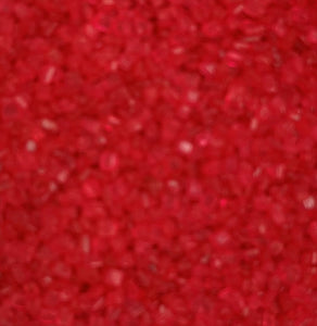 Red Coarse Crystals Sugar Edible Sprinkle Mix