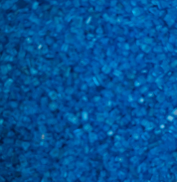 Blue Coarse Crystals Sugar Edible Sprinkle Mix