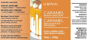 LorAnn Caramel, Bakery Emulsion 4 oz.