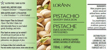 Load image into Gallery viewer, LorAnn Pistachio, Bakery Emulsion 4 oz.
