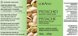 LorAnn Pistachio, Bakery Emulsion 4 oz.