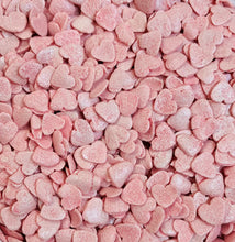 Load image into Gallery viewer, Pink Pearlized Hearts Valentines Day Edible Confetti Quins Sprinkle Mix