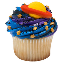 Load image into Gallery viewer, Outer Space Assortment Edible Sugar Decorations Toppers
