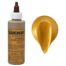 Load image into Gallery viewer, Classic Gold Shimmer Premium Edible Airbrush Color